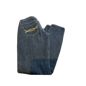 Abercrombie & Fitch Women's Stretch Skinny Jeans Xfit Lycra Denim Dark Size 2